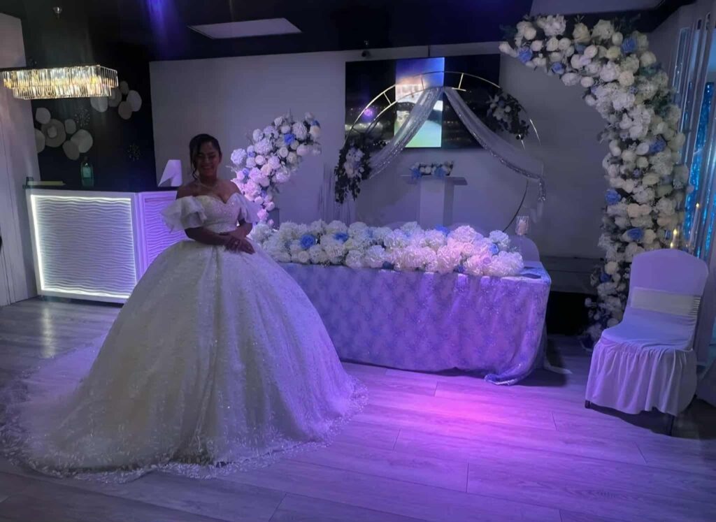 Bride at OC Salsa Venue & Banquet Hall in Fountain Valley