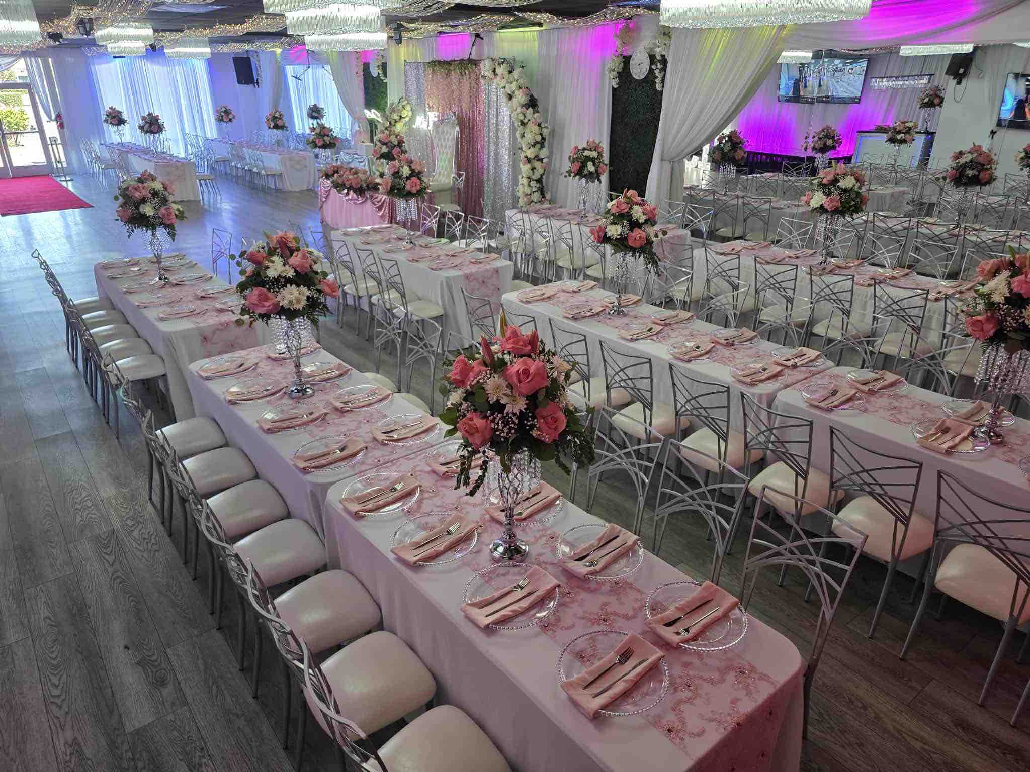 Wedding reception inside OC Salsa Venue