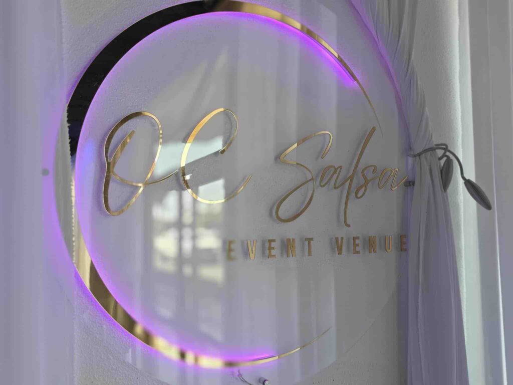 Logo of OC Salsa Venue & Banquet Hall in Fountain Valley
