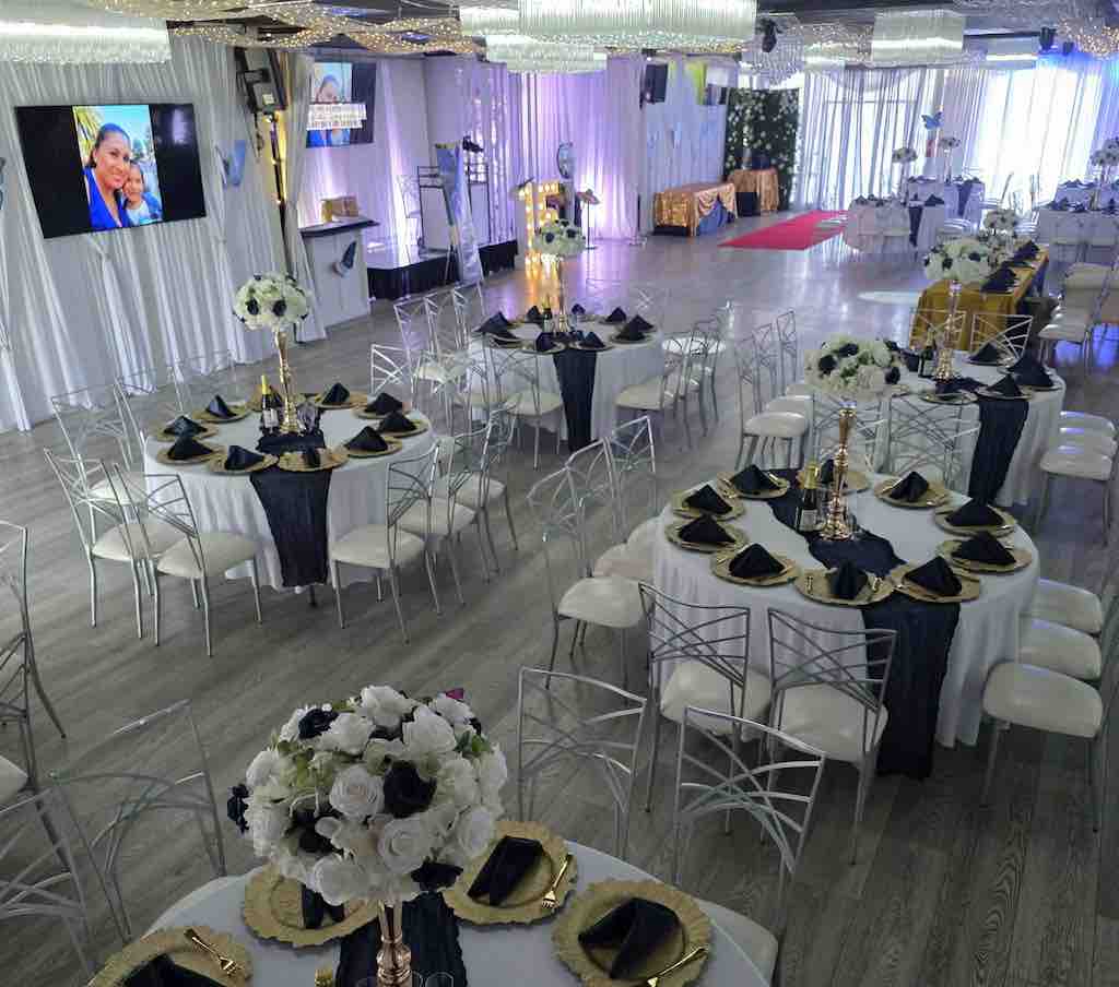 OC Salsa Venue tables set up