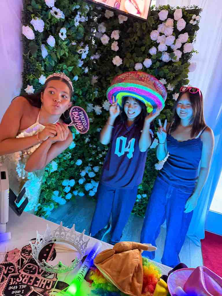 Photo booth experience available at OC Salsa Venue